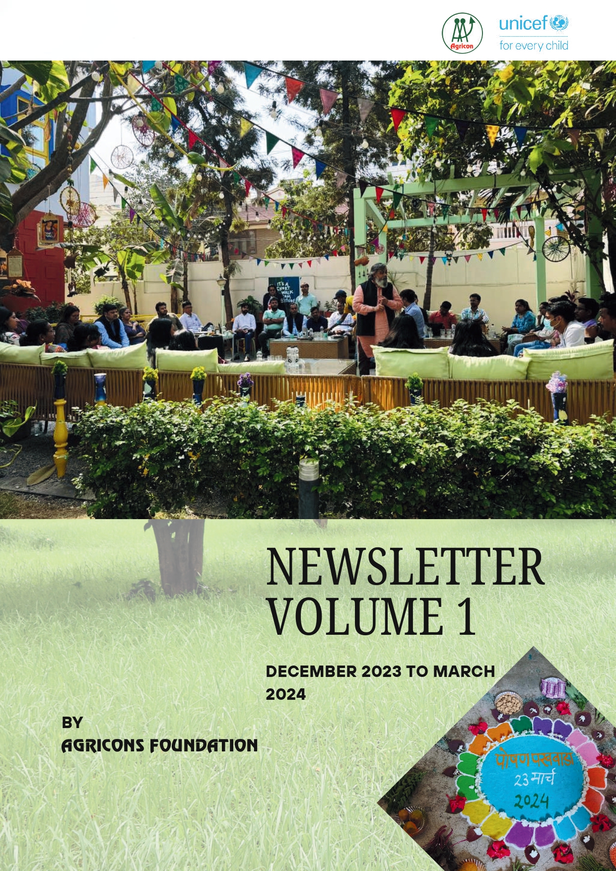 Agricons Foundation Newsletter cover