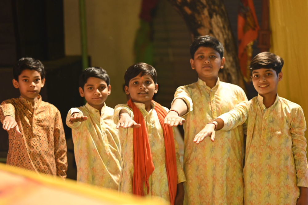 हनुमान जयंती पर लिया बाल विवाह रोकथाम पर शपथ